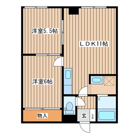 つかさビルの物件間取画像